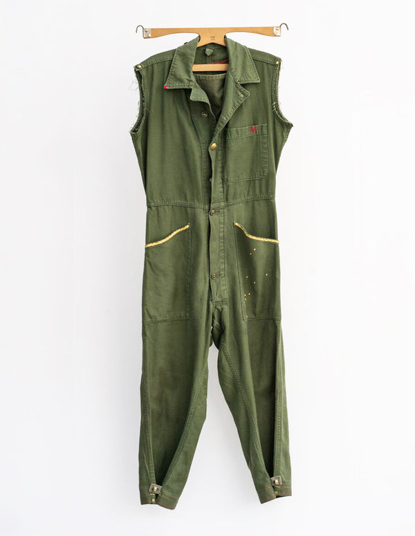 Peace Love jumpsuit Judith Bodart Beylerian