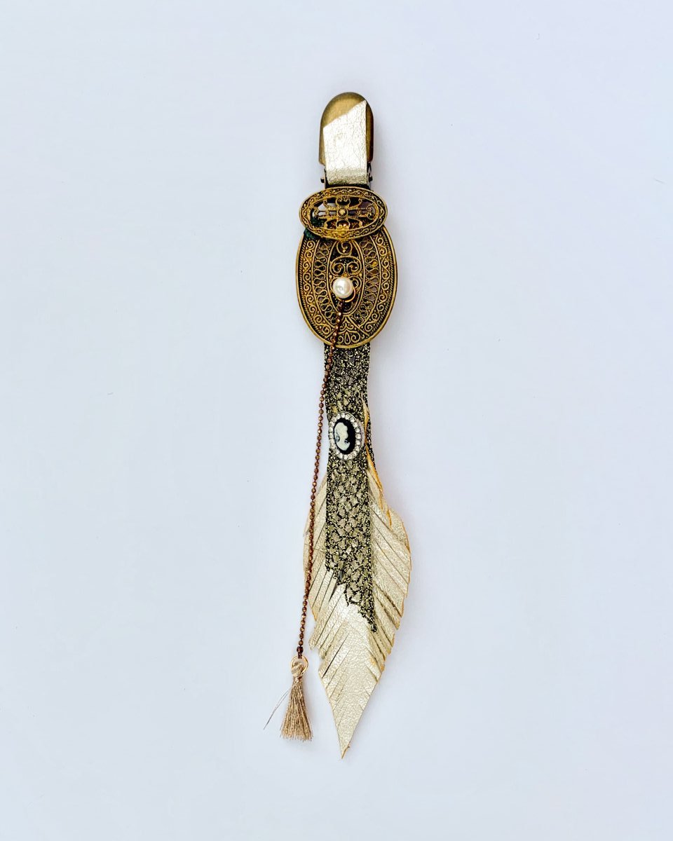 Honest Hanging Brooch