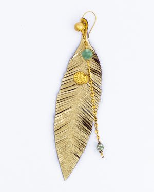 Naz Feather earring